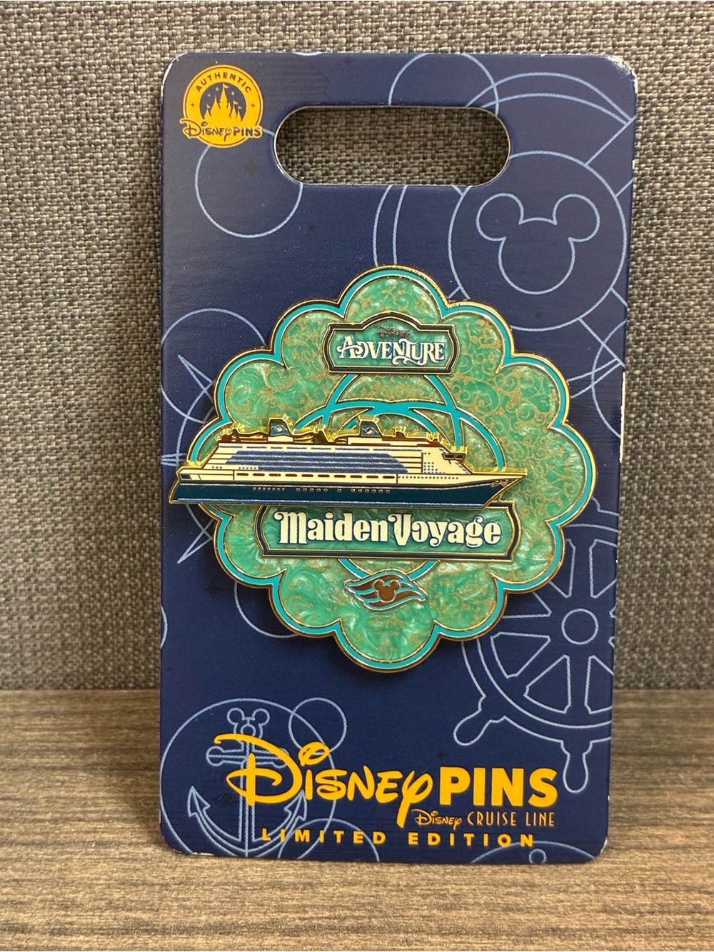 Disney Cruise Line Maiden Voyage AdventuresLE 2100 Pin